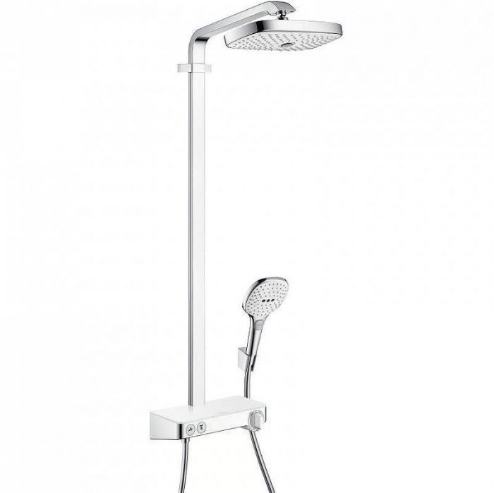 Душевая система Hansgrohe Raindance Select E 27126400 Белый/хром
