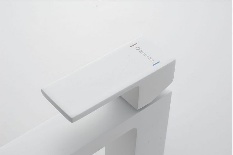 Смеситель для раковины Knotlor Stable KN-20/WY цвет Белый матовый Смеситель для раковины Knotlor Stable KN-20/WY цвет Белый матовый