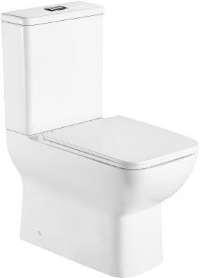 Унитаз компакт WeltWasser Innbach 001 GL-WT 10000009968 с бачком и сиденьем Микролифт