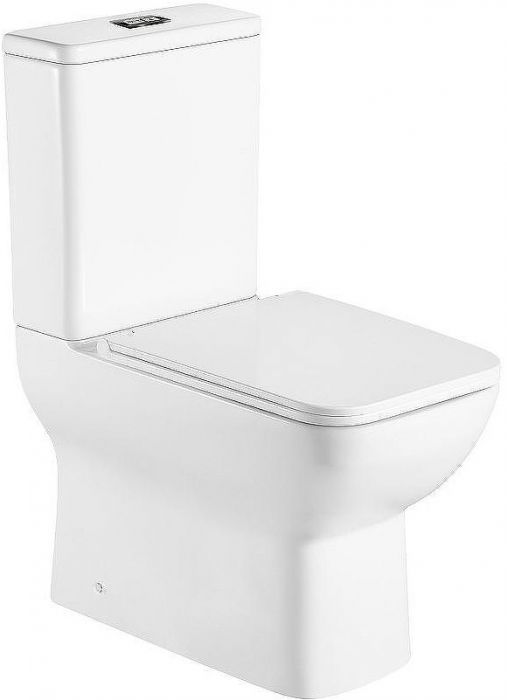 Унитаз компакт WeltWasser Innbach 001 GL-WT 10000009968 с бачком и сиденьем Микролифт