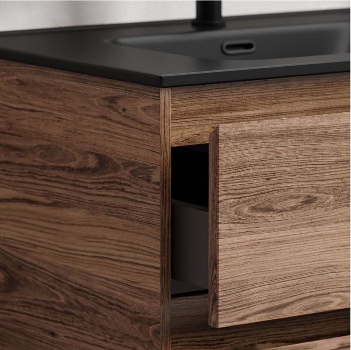 Тумба напольная под раковину SANCOS Libra Floor, дуб чарльстон 590х450х840 мм, LB60FECH