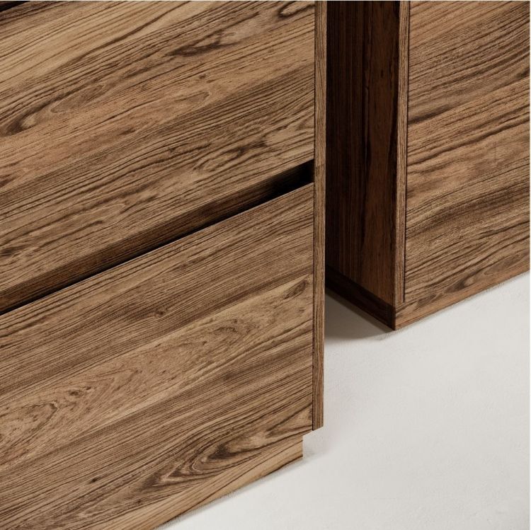 Тумба напольная под раковину SANCOS Libra Floor, дуб чарльстон 590х450х840 мм, LB60FECH