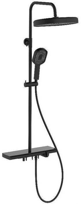 Душевая система ESKO ST350Black Черная матовая