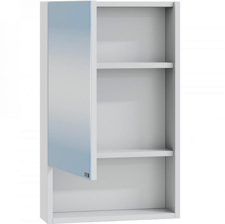 Зеркальный шкаф СанТа Сити 40 700335 с полкой Белый