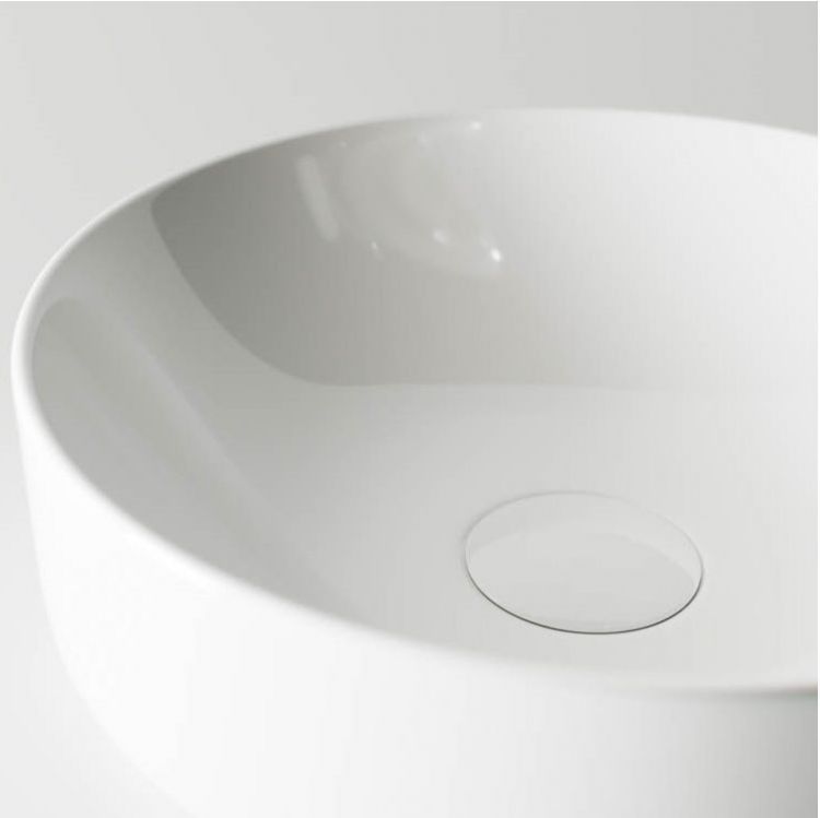 Умывальник чаша SANCOS Element накладная круглая 355x355x125мм, CN6005