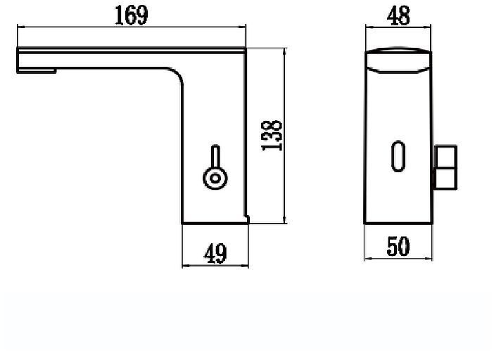 Смеситель для раковины Savol S-GY8896H цвет Черный Смеситель для раковины Savol S-GY8896H цвет Черный