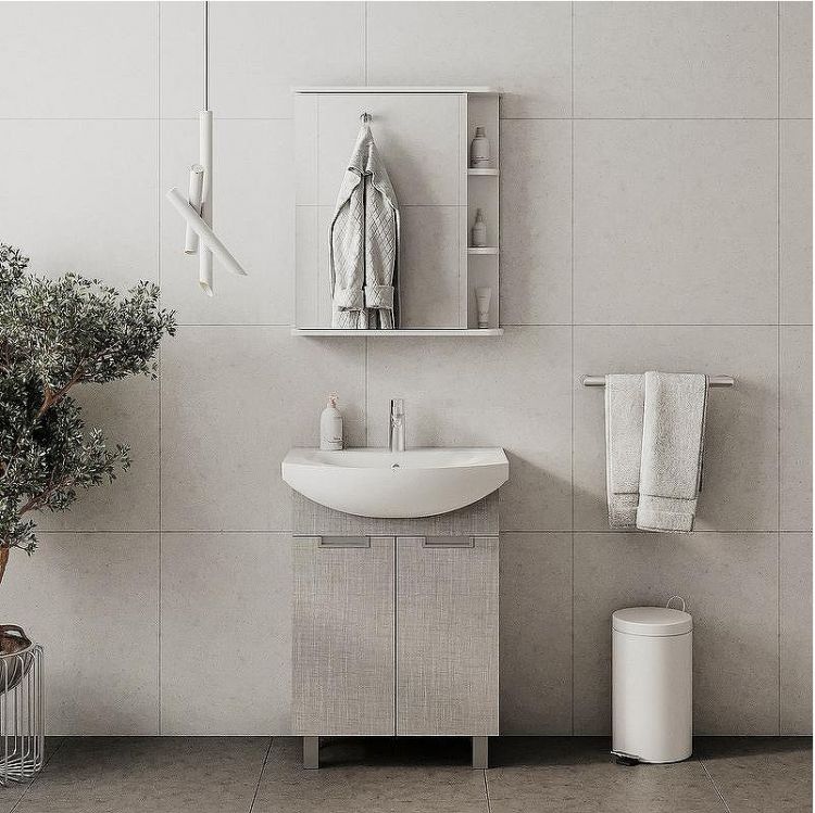 Тумба под раковину Volna Vario Sf60.2D tnVARIO.Sf60.2D-08 Софт Белая