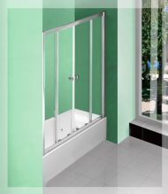 Шторка для ванны Акватика 1700, прямоугольная Шторка для ванны Акватика 1700, прямоугольная