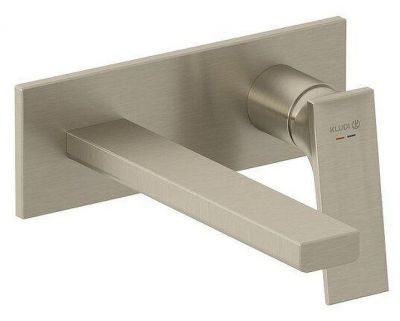 Смеситель для раковины Kludi Decus 54244N575 цвет Никель брашированный