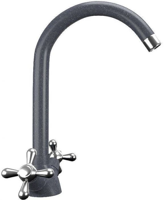 Смеситель для кухни Ulgran Classic U-012-343 Антрацит