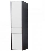 Шкаф пенал Roca Ronda 32 ZRU9302966 L подвесной Белый глянец Антрацит