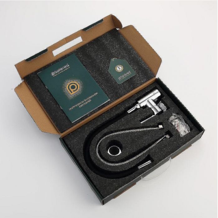 Смеситель для кухни Splenka S201.4406 Хром Черный