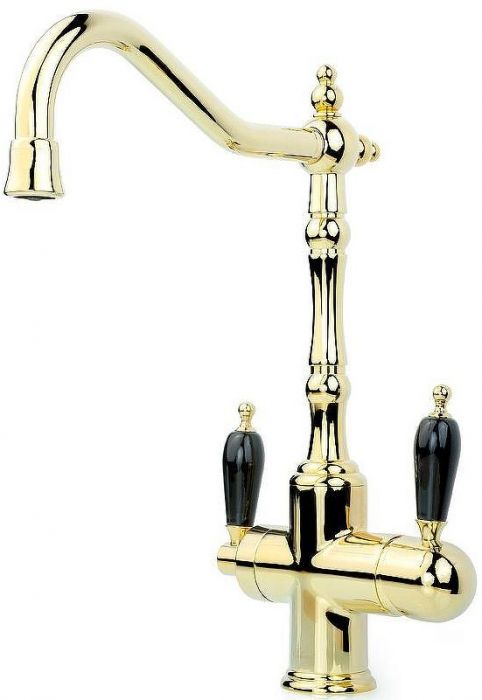 Смеситель для кухни Boheme Tradizionale Oro 112-BLC Золото