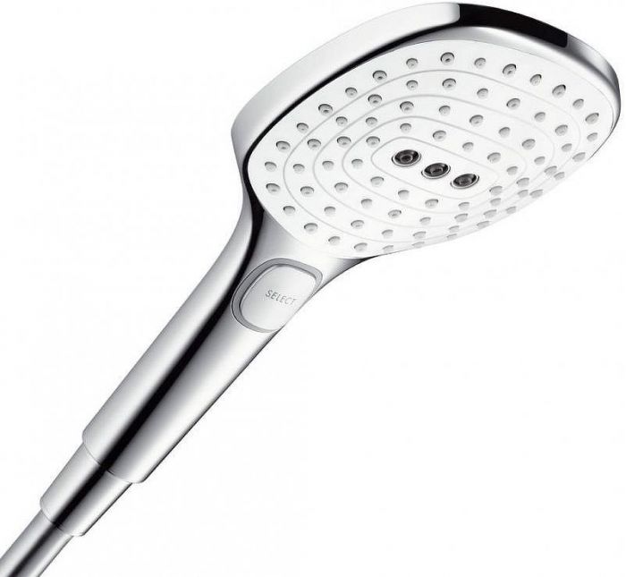 Душевой гарнитур Hansgrohe Raindance Select Е 26621400 Хром Белый