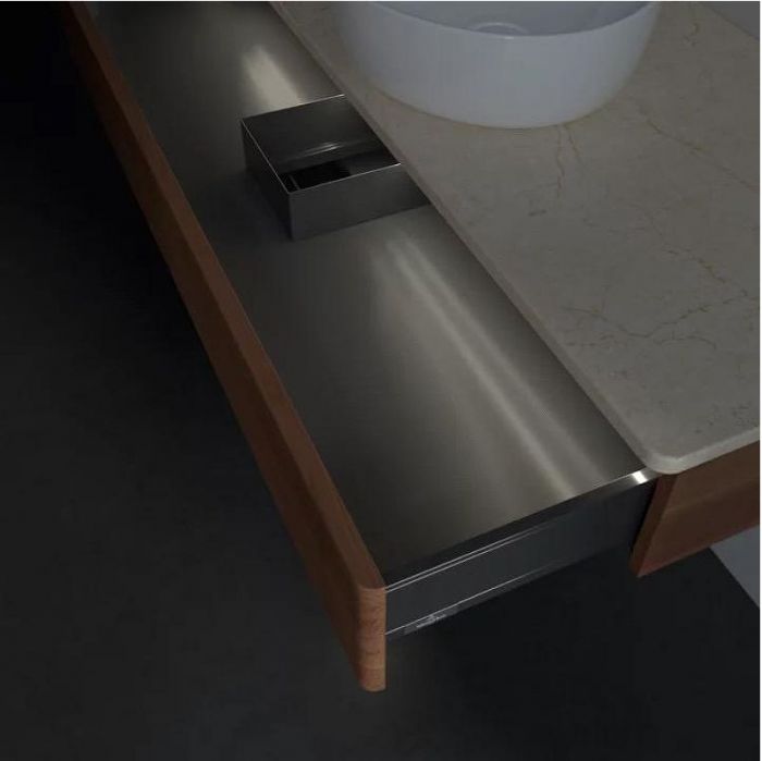 Тумба под раковину Villeroy&Boch Antao 120 L10113HM подвесная с подсветкой цвет Warm Walnut