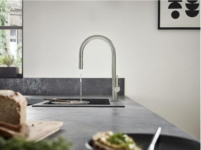 Смеситель для кухни Hansgrohe Talis M54 72801800 Сталь
