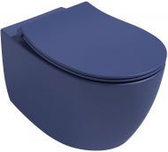 Унитаз Isvea Sentimenti Neo  10AR02010SV-2Z подвесной цвет Синий матовый без сиденья