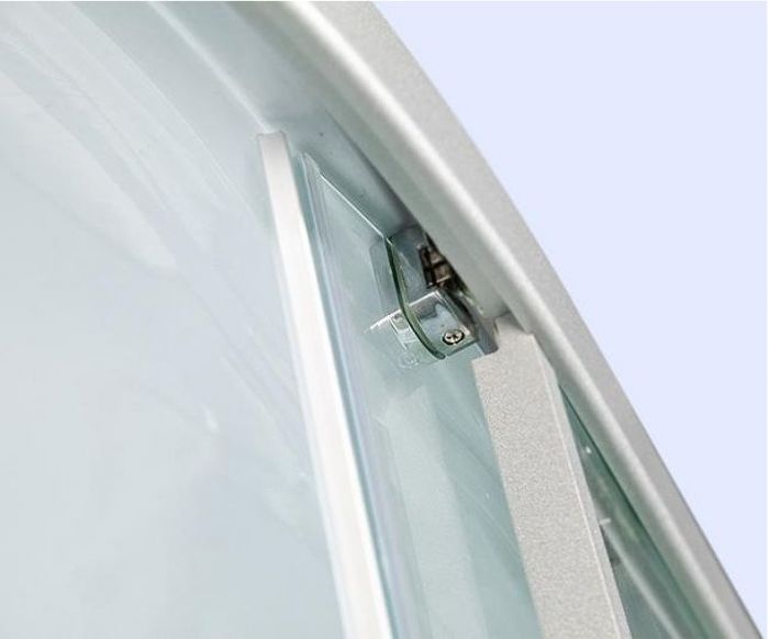 Душевая кабина WeltWasser WW500 Halle 902 90x90 10000003242 профиль Хром стекло прозрачное