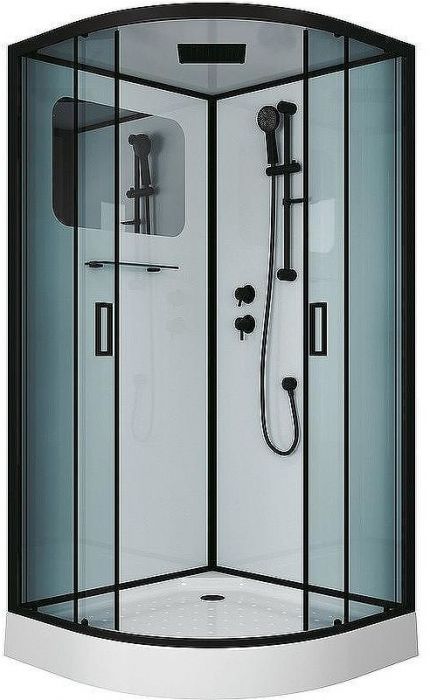 Душевая кабина Niagara Premium 90x90 NG-6901-01 Black без гидромассажа