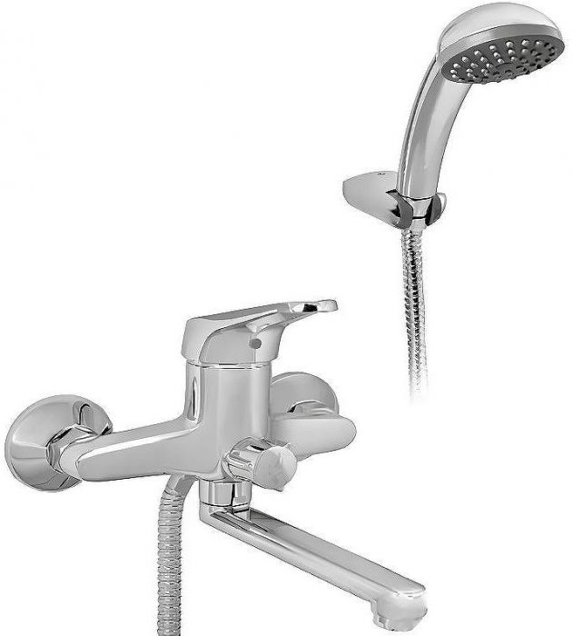 Смеситель для ванны Paini Fortis 06CR112LM Хром