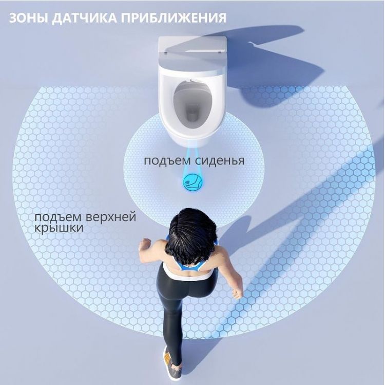 Комплект унитаза биде с инсталляцией Abber Bequem AC1120S-AC0101P2 цвет Белый с сиденьем Микролифт Комплект унитаза биде с инсталляцией Abber Bequem AC1120S-AC0101P2 цвет Белый с сиденьем Микролифт