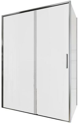 Душевой уголок Aquanet Pleasure Evo AE65-140x80-CT 140x80 324123 профиль Хром стекло прозрачное