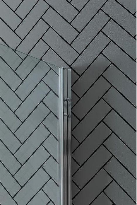 Душевой уголок Aquanet Pleasure Evo AE65-140x80-CT 140x80 324123 профиль Хром стекло прозрачное