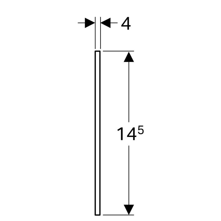 Увеличительное косметическое зеркало для зеркального шкафчика Geberit, самоклеющееся, диаметр 145 мм Увеличительное косметическое зеркало для зеркального шкафчика Geberit, самоклеющееся, диаметр 145 мм