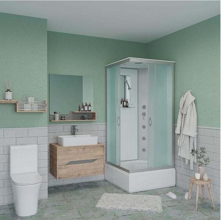 Душевая кабина Niagara Classic 90x90 NG-1108-14G с гидромассажем