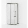 Душевой уголок Cezares Relax-304 90x90 RELAX-304-A-2-90-C-GM профиль Оружейная сталь стекло прозрачное Душевой уголок Cezares Relax-304 90x90 RELAX-304-A-2-90-C-GM профиль Оружейная сталь стекло прозрачное