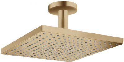 Hansgrohe Raindance Верхний душ, 30х30см, 1 jet, с потолочный держателем, цвет: шлифованная бронза