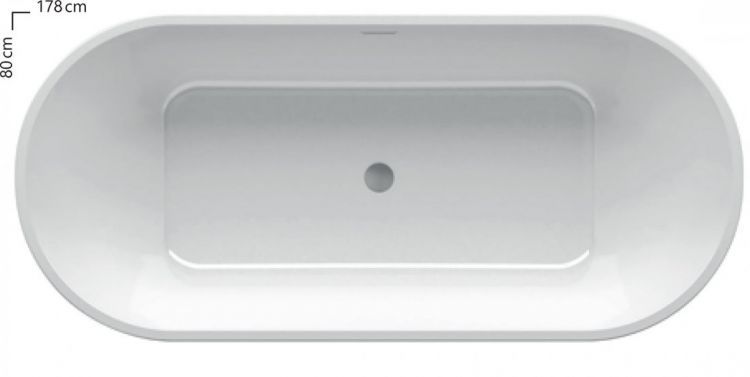 Акриловая ванна 178х80 Ravak Solo XC00100025 Акриловая ванна 178х80 Ravak Solo XC00100025