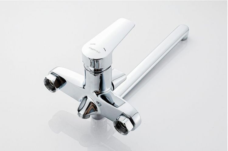 Смеситель для ванны Knotlor Ecoflow KN-13 универсальный цвет Хром