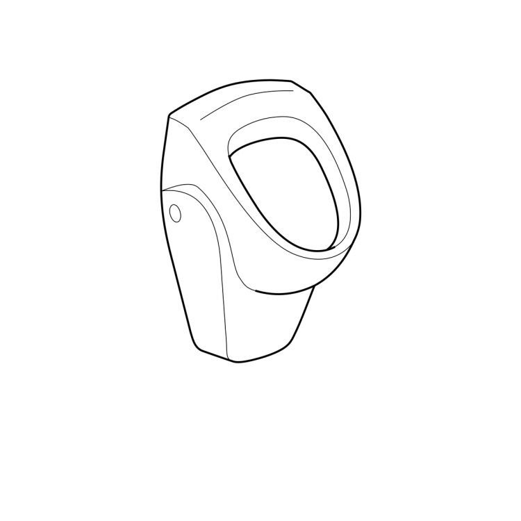 Писсуар Geberit Renova Nr.1, 235300000