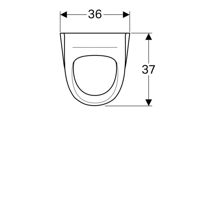 Писсуар Geberit Renova Nr.1, 235300000