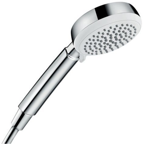 Hansgrohe Crometta 100 Vario Ручной душ 10см., с держателем, цвет: белый/хром
