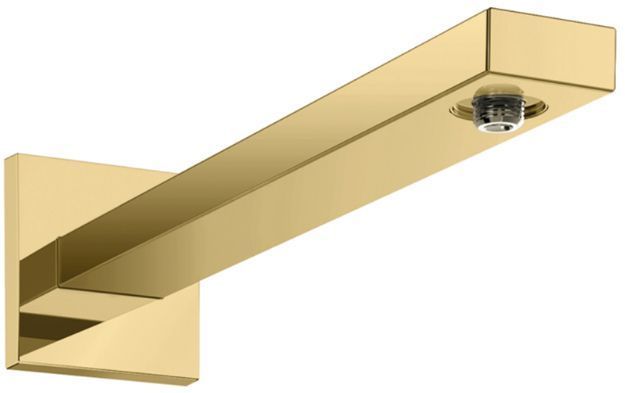 Hansgrohe Square Держатель верхнего душа 38.9см., настенный, цвет: полированное золото