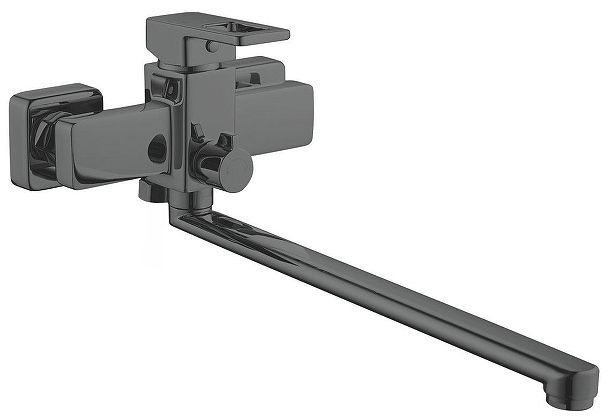 Смеситель для ванны Shevanik S8222T универсальный цвет Оружейная сталь