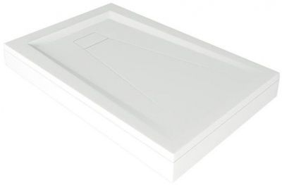 Душевой поддон из искусственного камня Good Door Атриум 110x80 Белый
