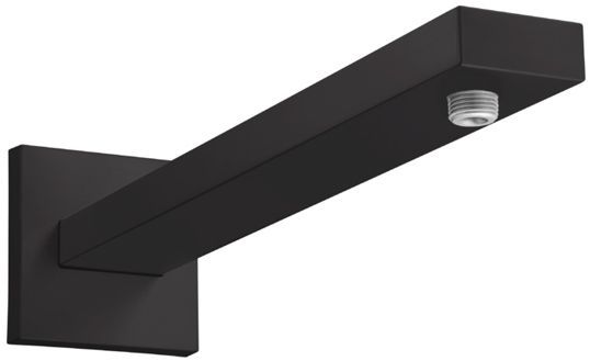 Hansgrohe Душевой держатель Square, 38,9 см, цвет:черный матовый