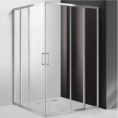 Душевой уголок Cezares Molveno AH-22 120х110 MOLVENO-AH-22-120/110-C-Cr-IV профиль Хром стекло прозрачное