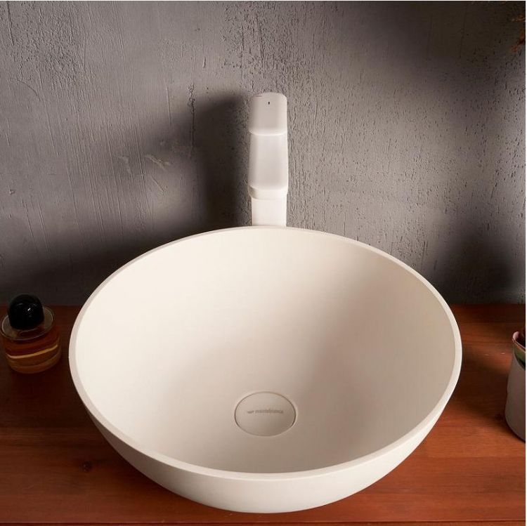 Раковина-чаша Montebianco Nemi 38 20141 цвет Белый матовый