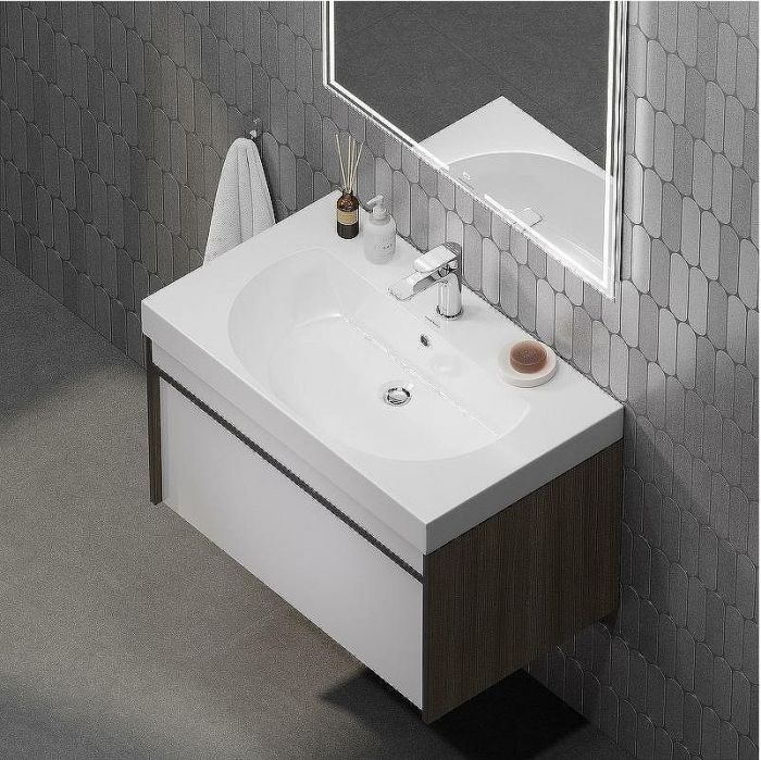 Раковина Kerama Marazzi Buongiorno 80 BG.wb.80 Белая глянцевая