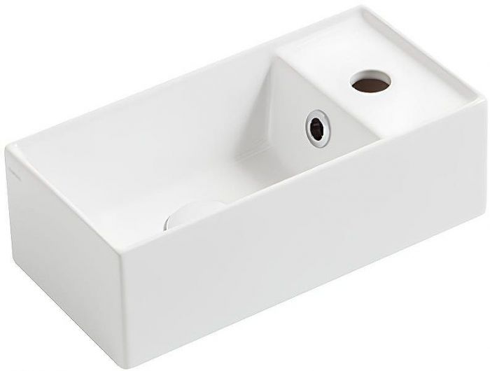 Раковина Simas Agile 40 R AG20 bi*1 Белая глянцевая