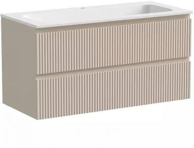 Тумба под раковину Sancos Snob R 100 SNR100CE подвесная Beige Soft