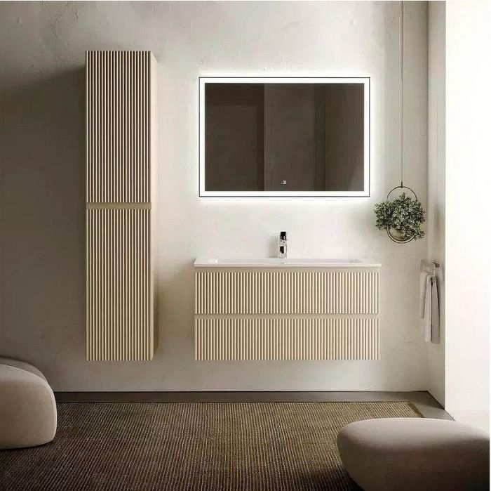 Тумба под раковину Sancos Snob R 100 SNR100CE подвесная Beige Soft
