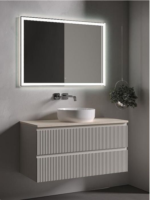 Тумба под раковину Sancos Snob R 100 SNR100CE подвесная Beige Soft