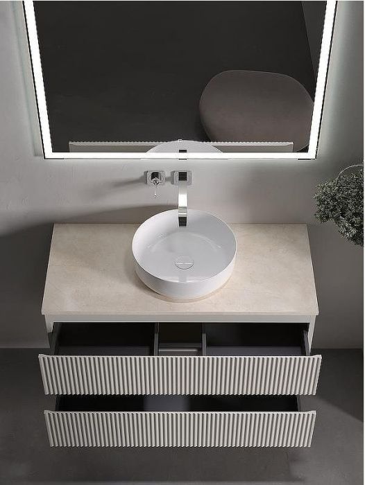 Тумба под раковину Sancos Snob R 100 SNR100CE подвесная Beige Soft