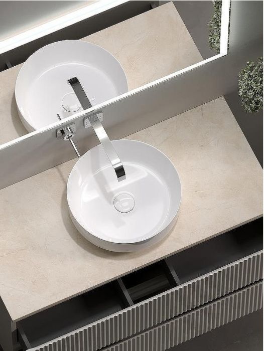 Тумба под раковину Sancos Snob R 100 SNR100CE подвесная Beige Soft