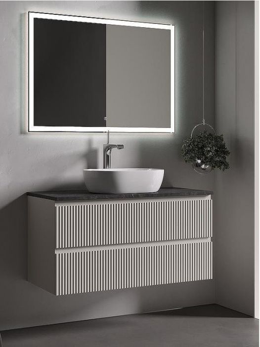 Тумба под раковину Sancos Snob R 100 SNR100CE подвесная Beige Soft